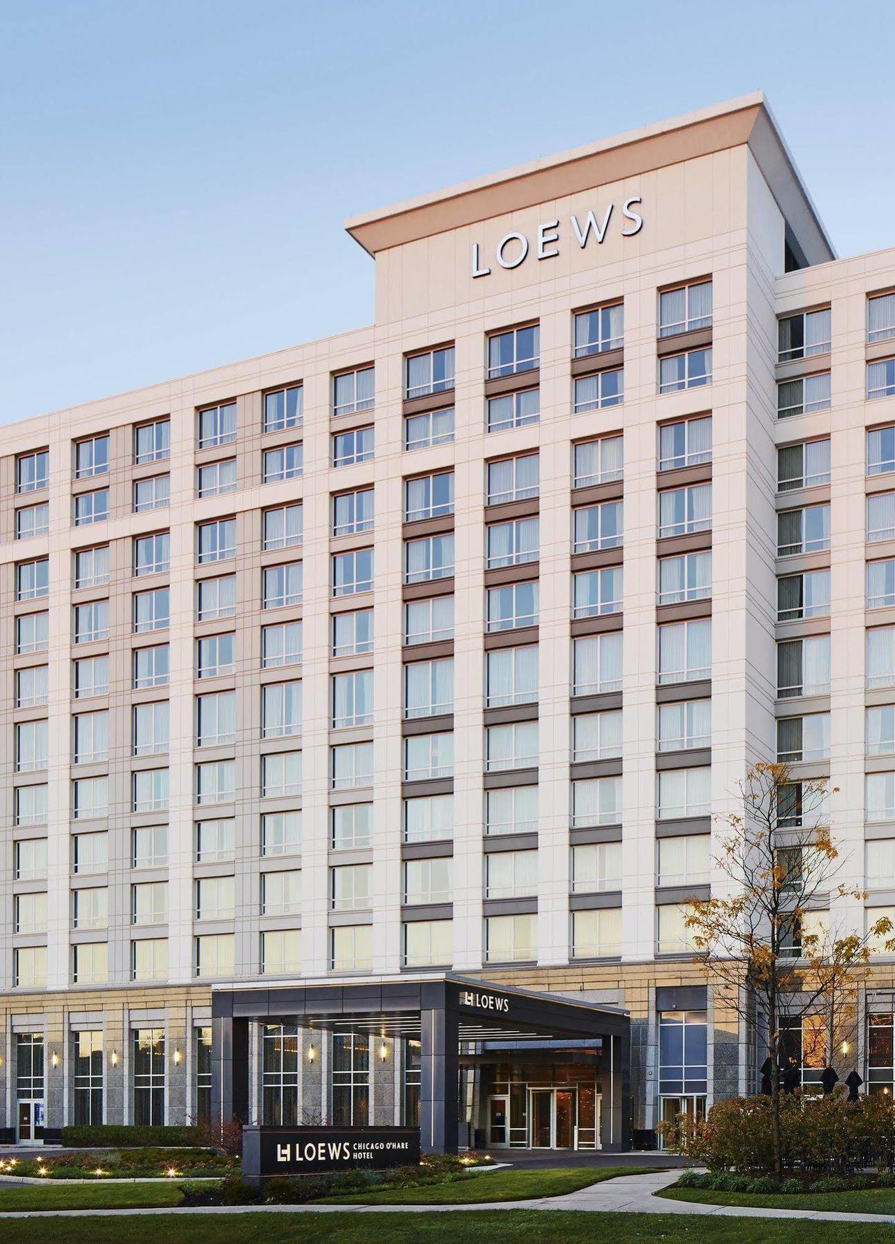 Loews Chicago O'Hare Hotel Rosemont Exterior foto